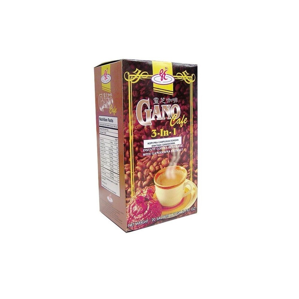 30 Boxes Gano Excel Ganoderma Coffee Ganocafe 3in1 Cafe Latte Gourmet