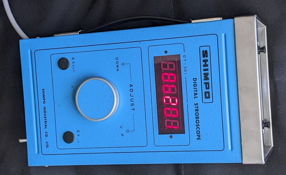 Shimpo Digital Stroboscope Tachometer DT-301