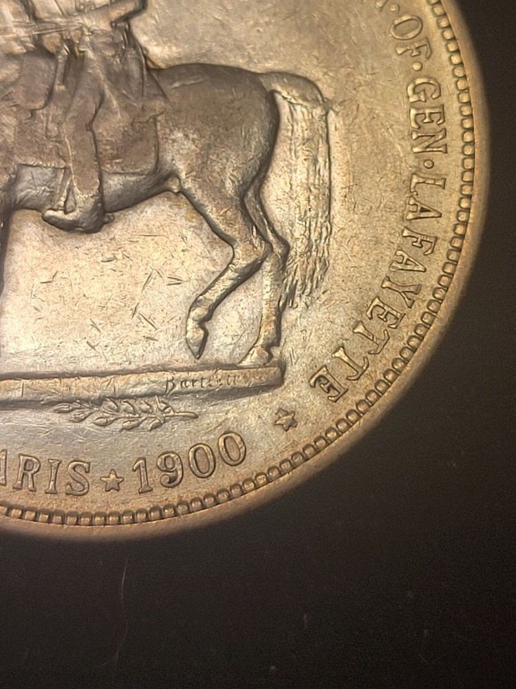 1900 LAFAYETTE SILVER DOLLAR US COMMEMORATIVE