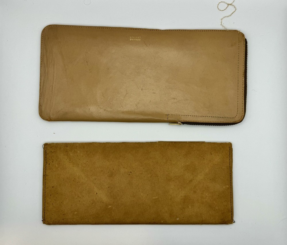 WW1 USMC Leather Honorable Discharge Folder Document Holder USMC
