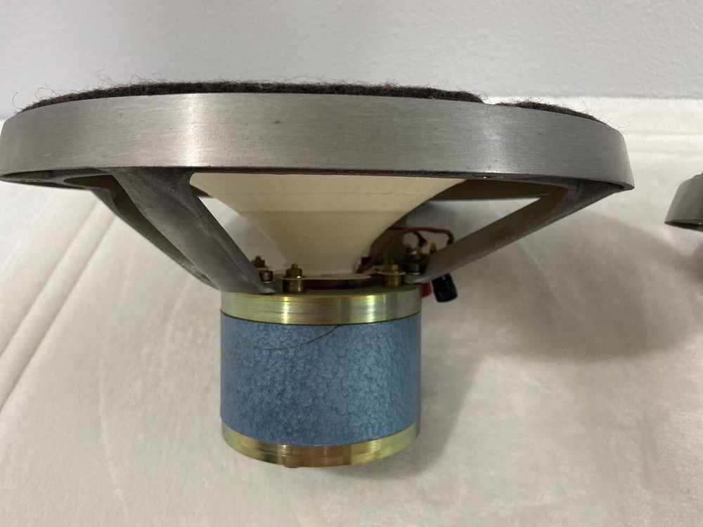Pair HARTLEY - LUTH 220 MSG Pull Range ALNICO 10inch Speakers