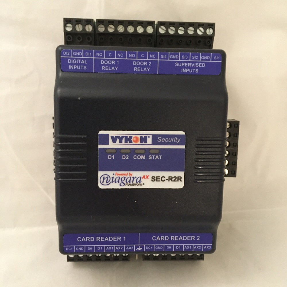Vykon Security SEC-R2R Remote 2 Door Reader Module Access Niagara