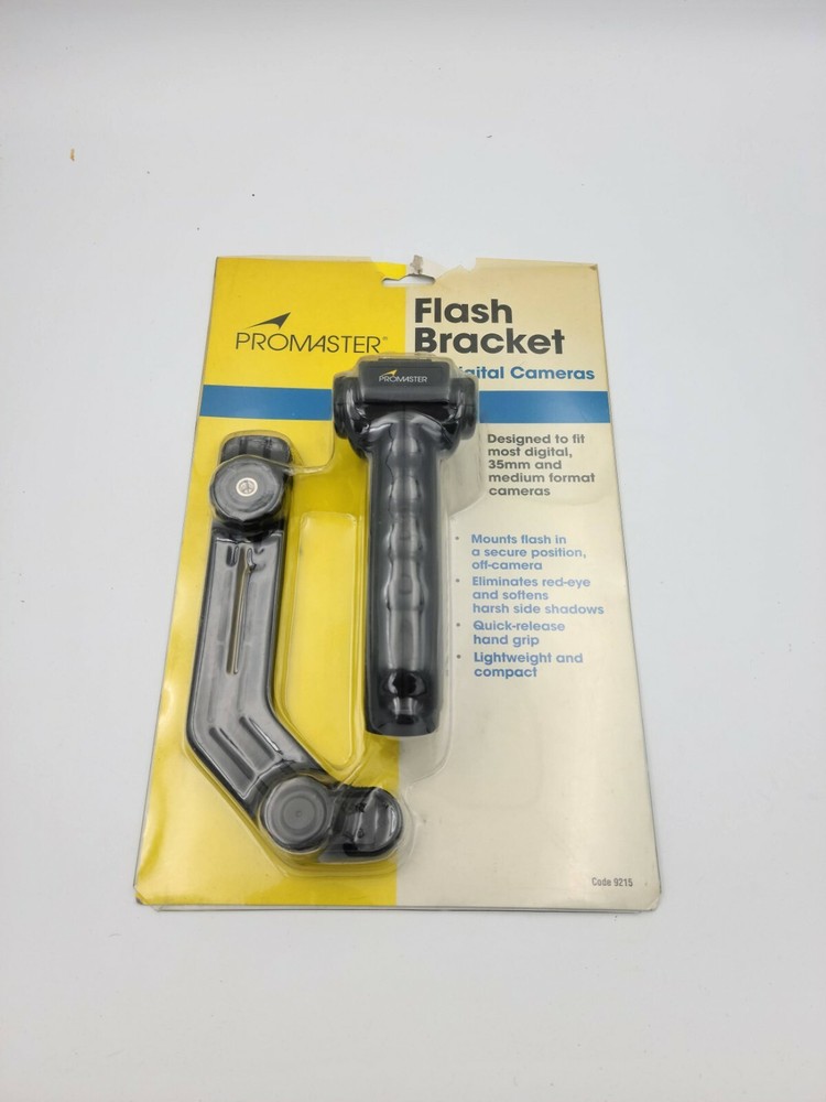 Promaster Flash Bracket for Digital Cameras 9215