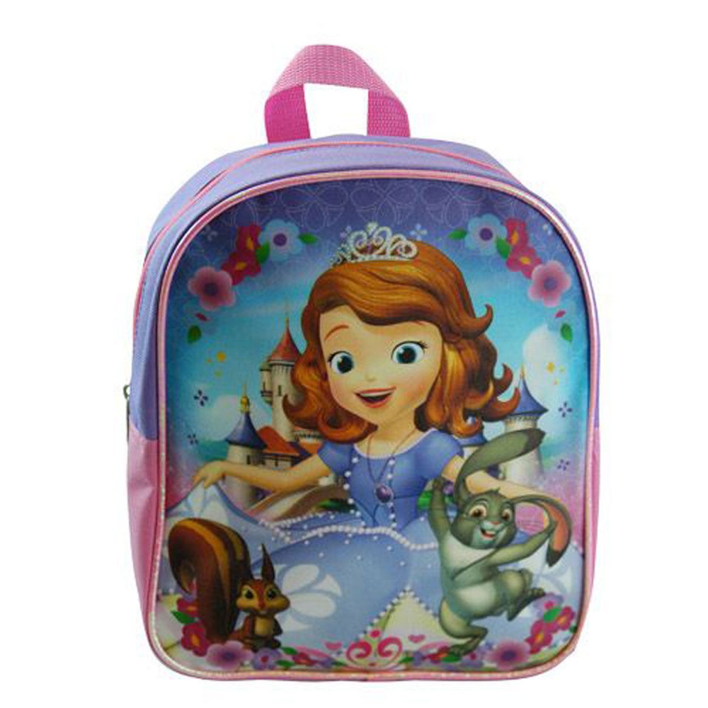 Backpack 11" Disney Princesss Sofia The First Violet New