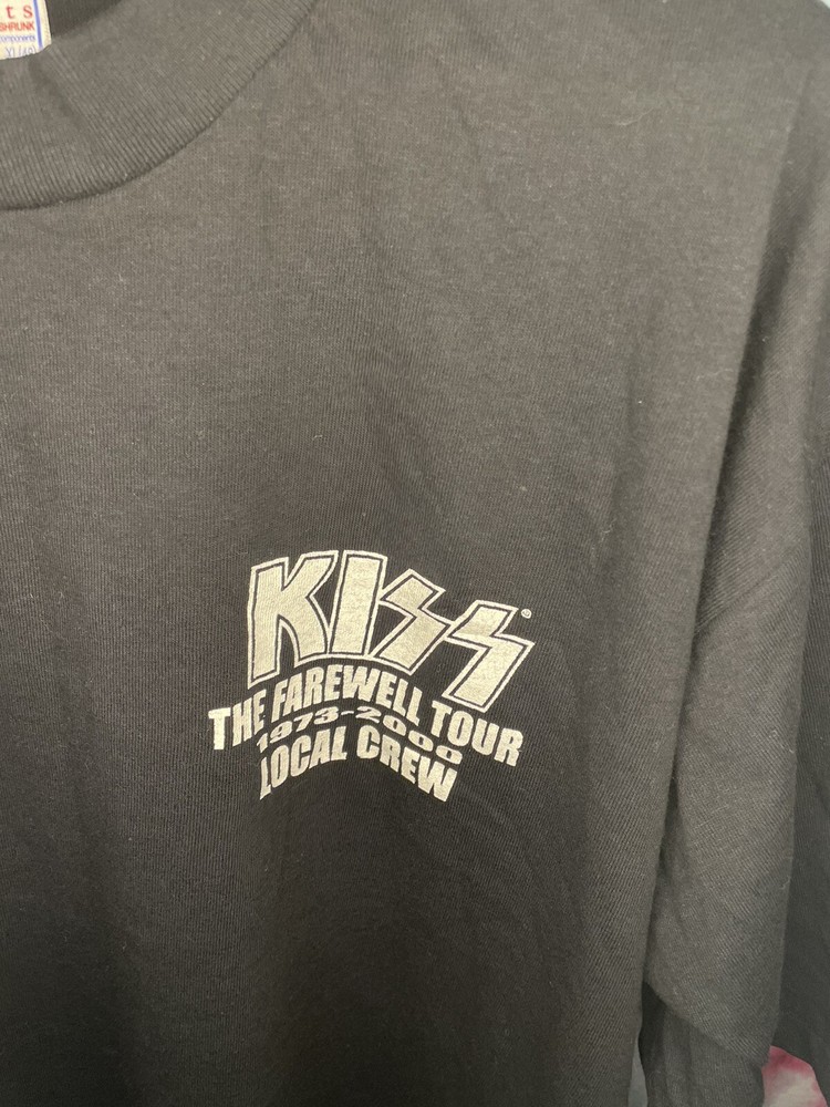 KISS Crew Shirt Farwell Tour