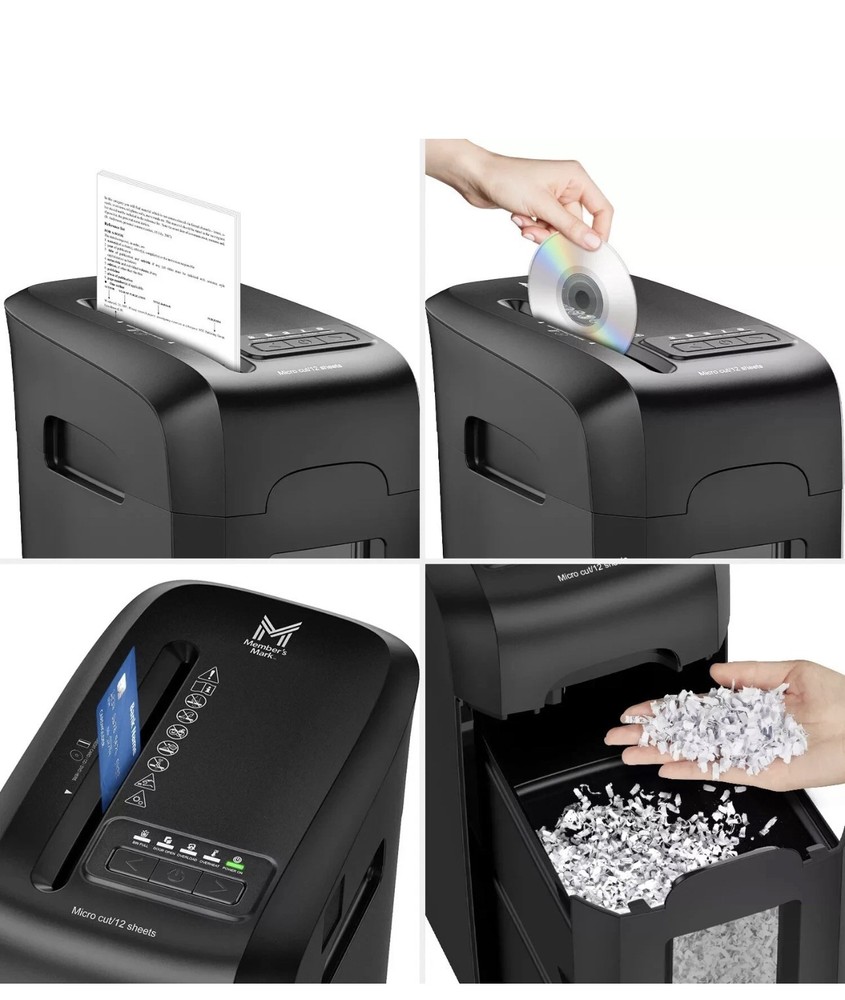 Member's Mark 12-Sheet Micro-Cut Shredder
