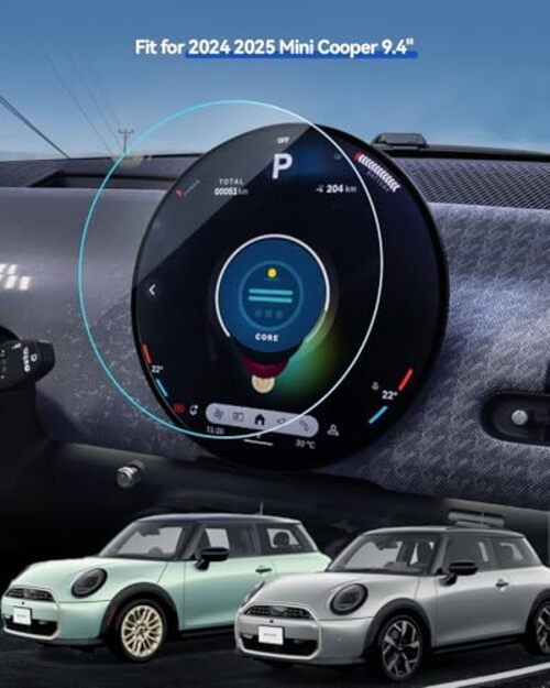 2026 Mini Cooper Screen Protector for 2024 2025 2026 Mini Cooper & Mini
