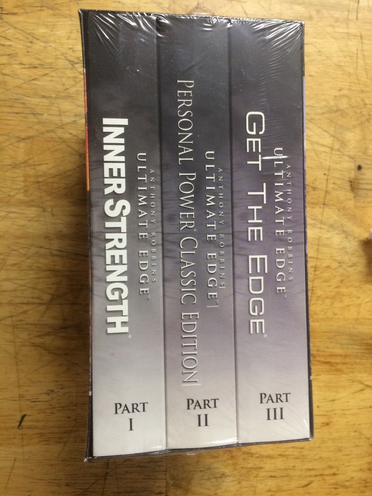 Anthony Robbins Ultimate Edge - Complete Package 3-Part System NEW