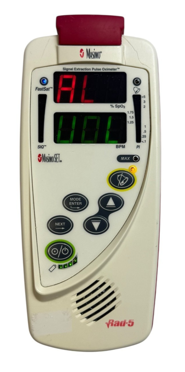 Rad-5 Masimo Rad-5 Pulse Oximeter Handheld SpO2 Monitor MADE IN USA