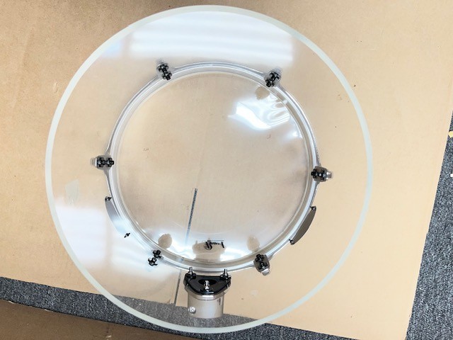 Pearl 13"x9" Crystal Beat Single Head Tom (Clear)