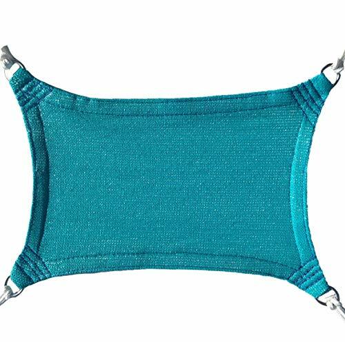 Custom Curved Rectangular Sun Shade Sail UV Blocking Outdoor Canopy Awning Patio