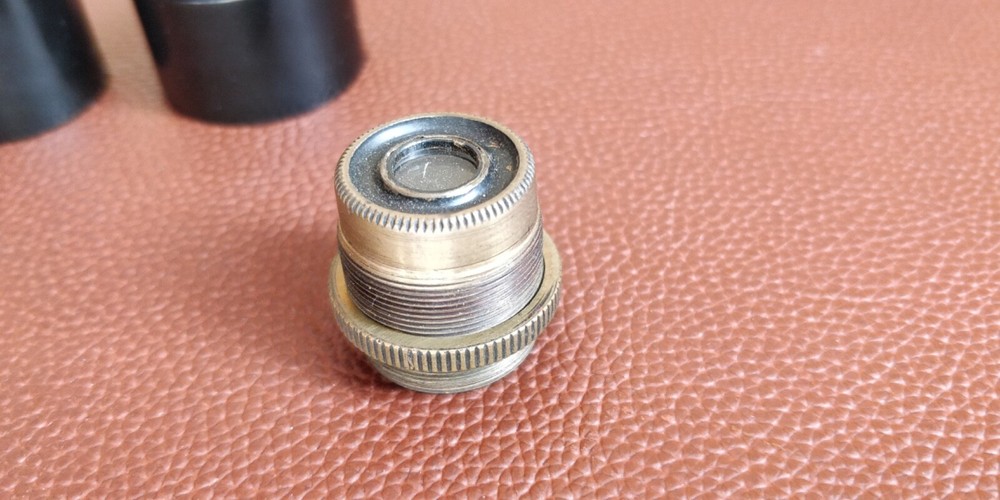 Antique Brass 38MM 38 MM MICROSCOPE Lens