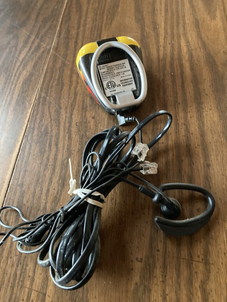 Harley Davidson mini headset telephone 2002 untested Motorcycle