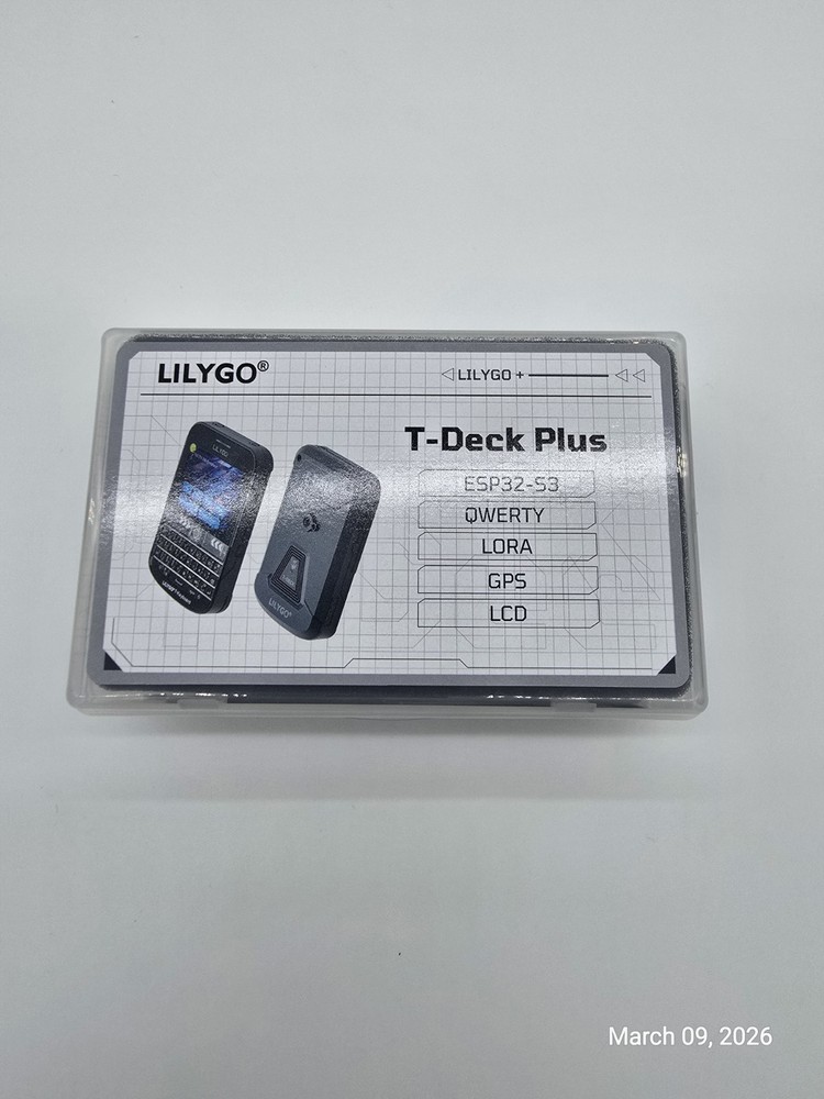 LILYGO T-Deck Plus – Portable ESP32-S3 Development Board