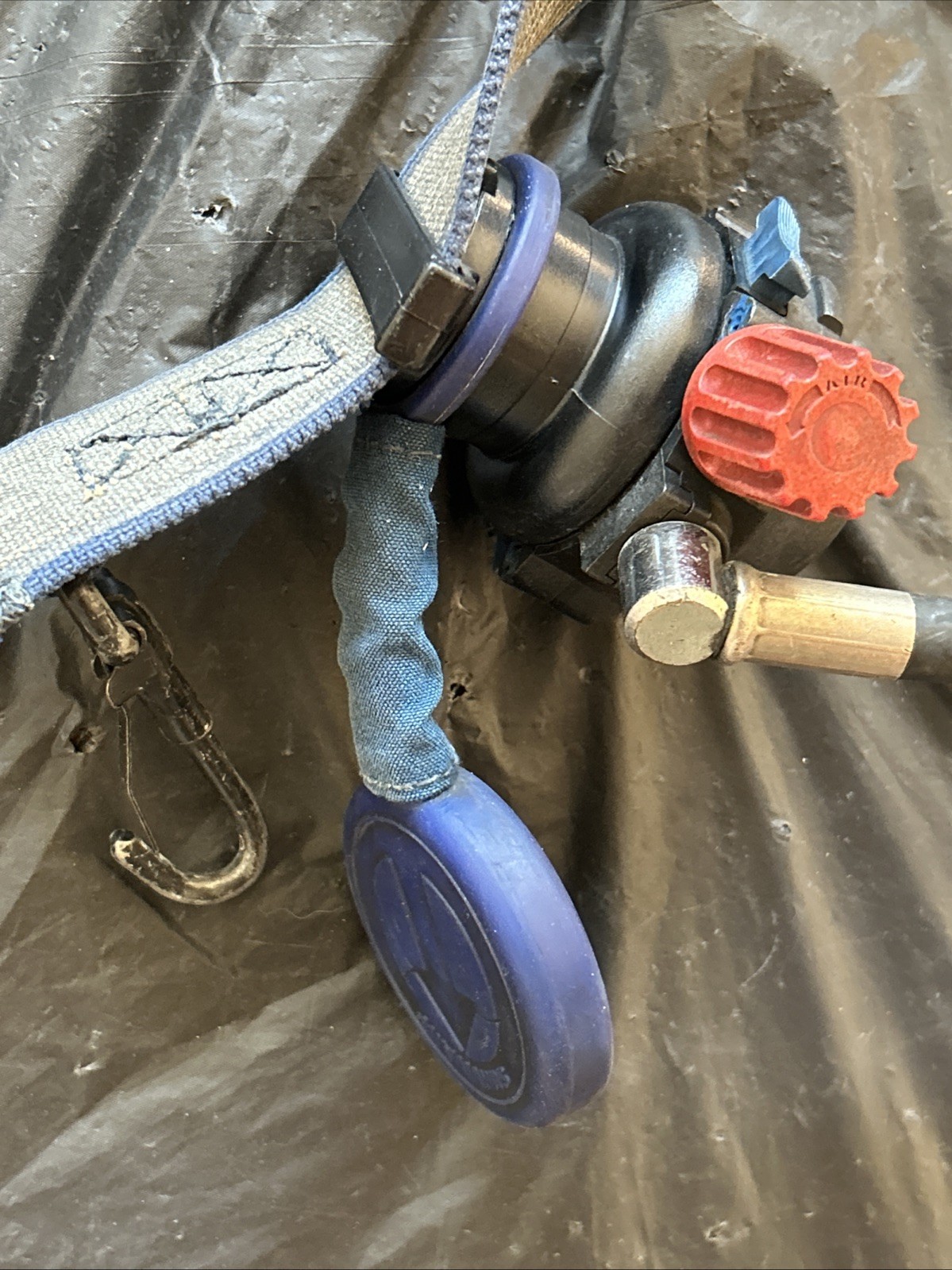 Survivair compressed air tank (EMPTY) 4500PSIG 60Min 917162 L87G-1 USED