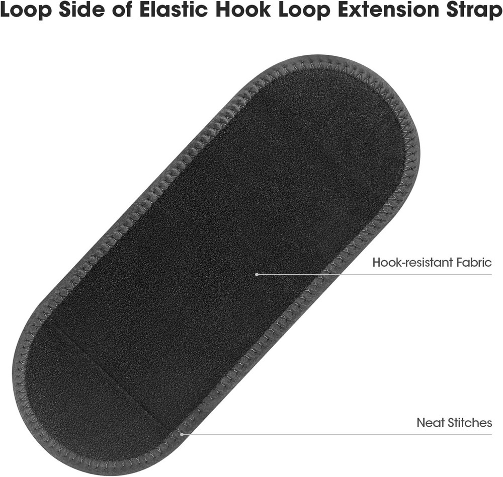 Adjustable Hook and Loop Belt Extender Strap - Multipurpose Extension Tool