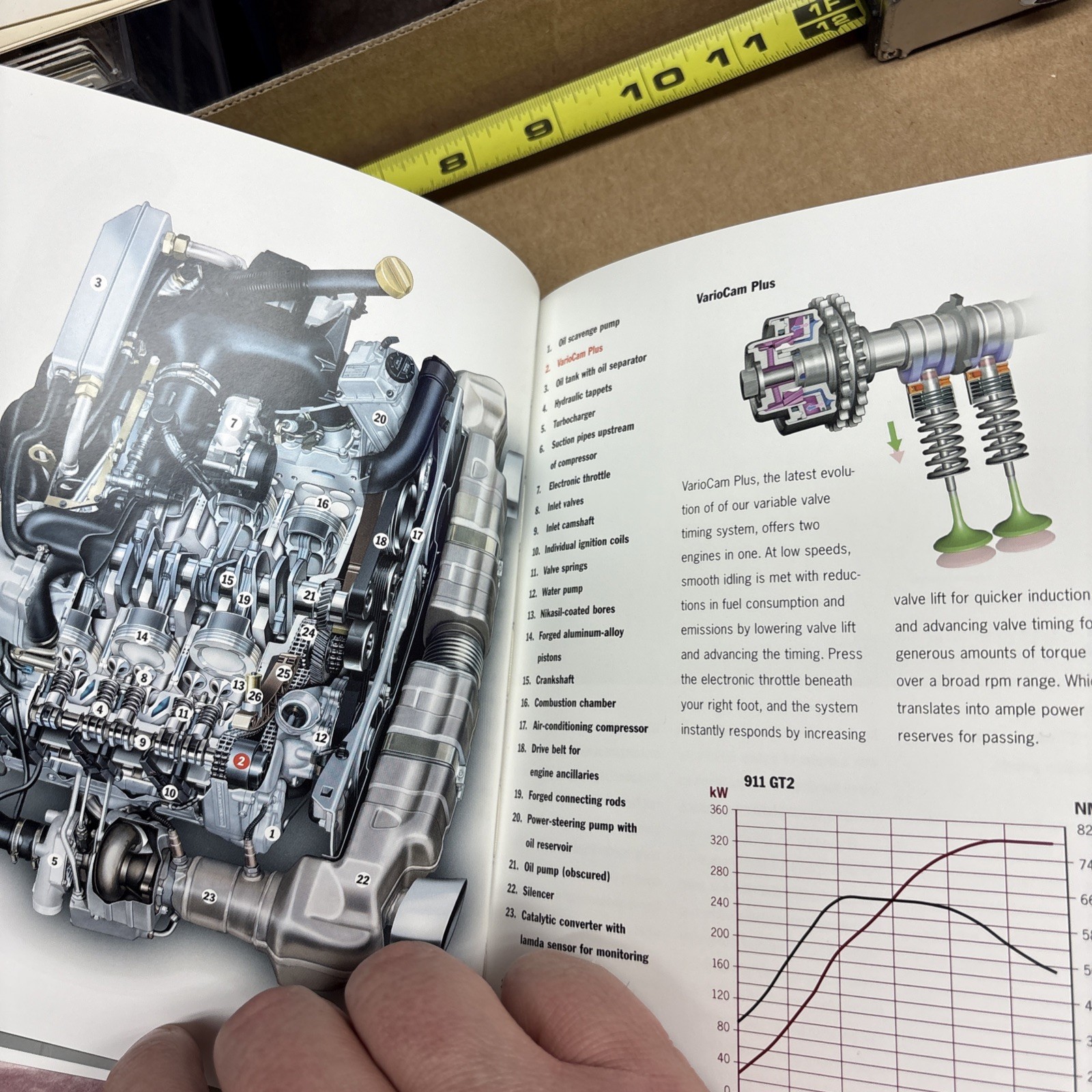 2001 PORSCHE THE 911 GT2 SALES BROCHURE HARD COVER