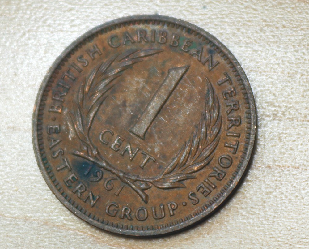 1961 East Caribbean States 1 Cent