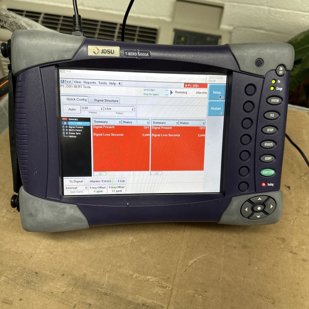 JDSU T-BERD 6000A Compact Network Test Platform