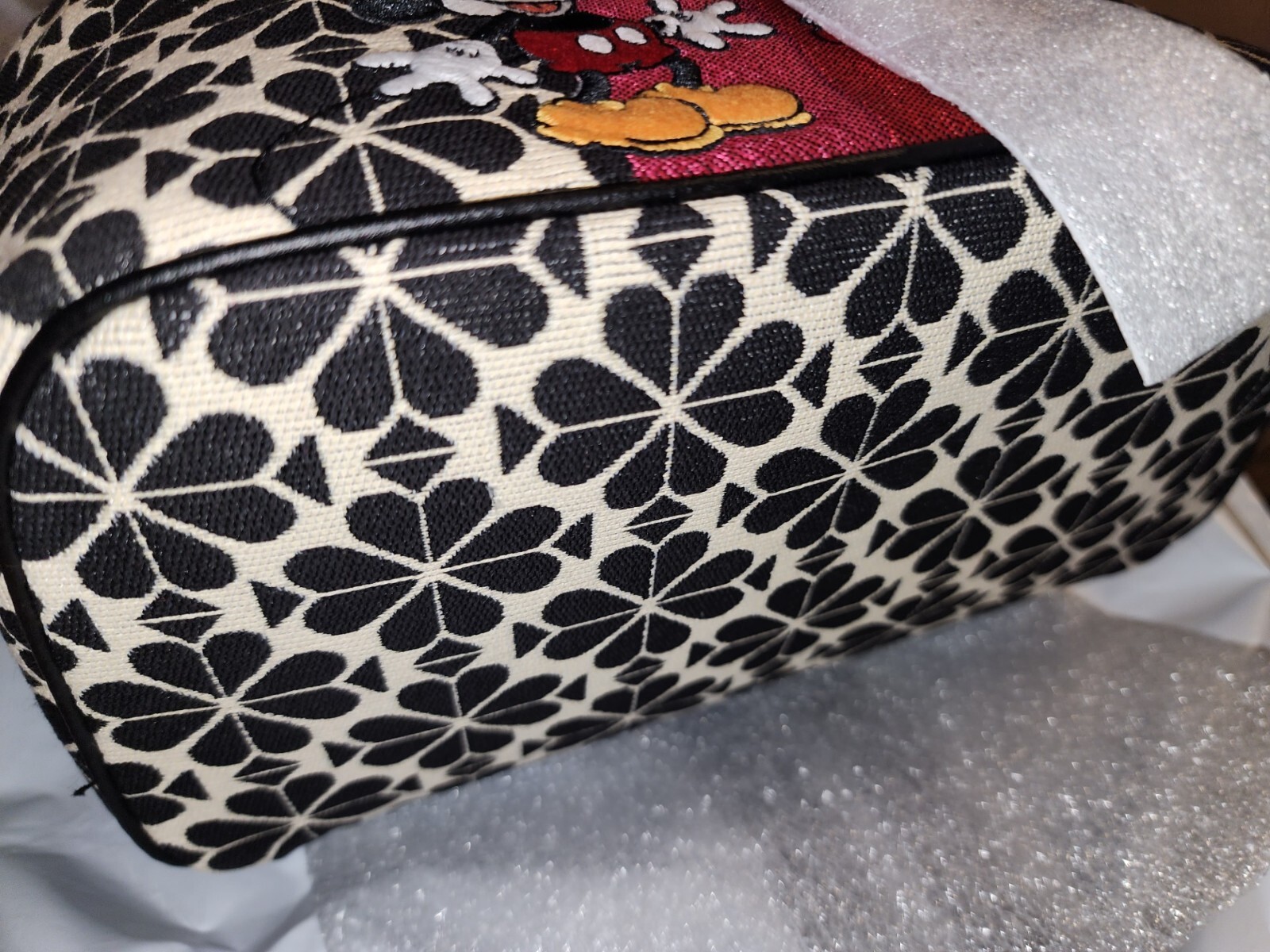 Disney X Kate Spade Mickey Minnie Mouse Flower Jacquard Backpack