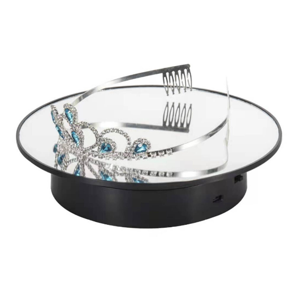 360° Motorized Turntable Visualizer Ceramic Product Shooting Rotating Visualizer