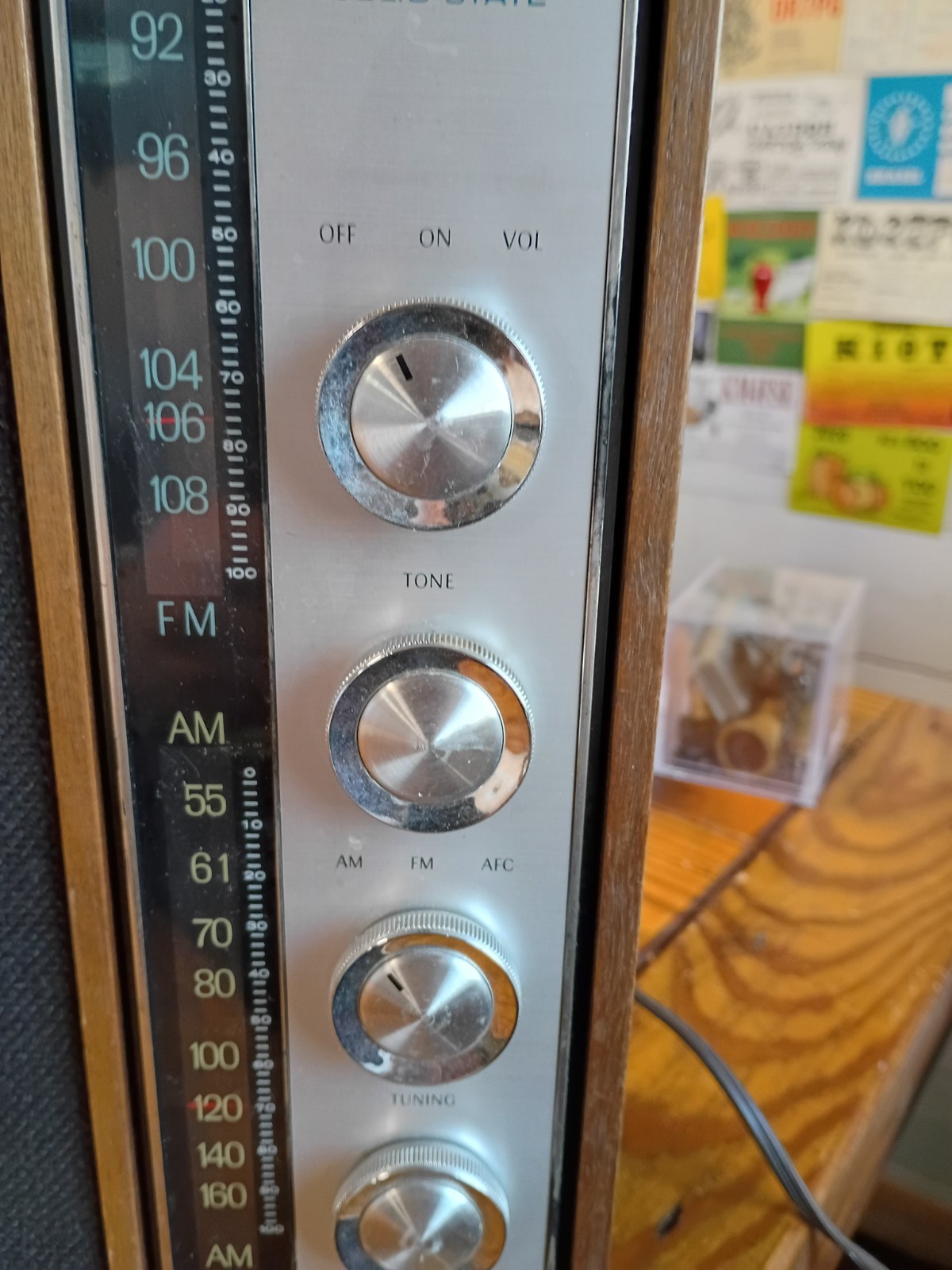 Rare 1966 Admiral Model Y471RA Transistor AM FM Radio - Works Watch Video