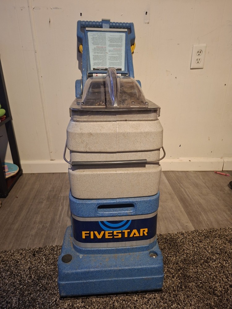PROFESSIONAL EDIC FIVESTAR CARPET EXTRACTOR