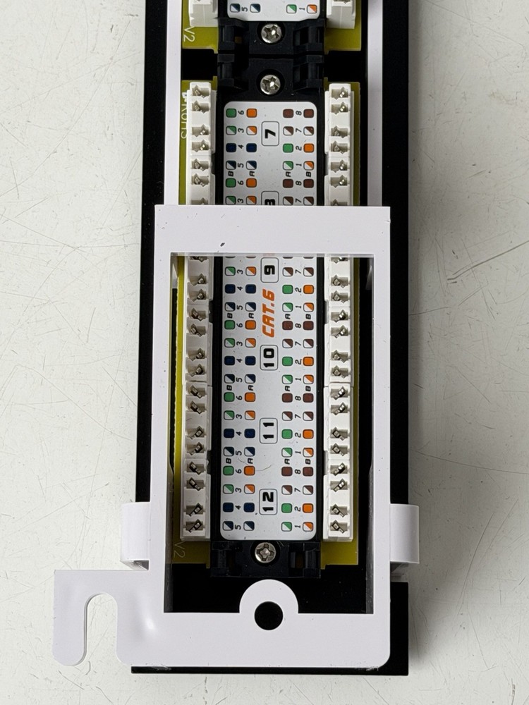 Cable Matters 12 Port CAT6 Universal Patch Panel Wall