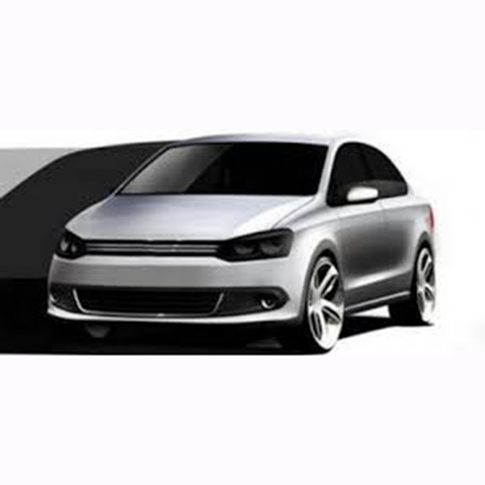 For POLO NEW Specific ABS Navigation Frame for 9 Inch Screen Installation