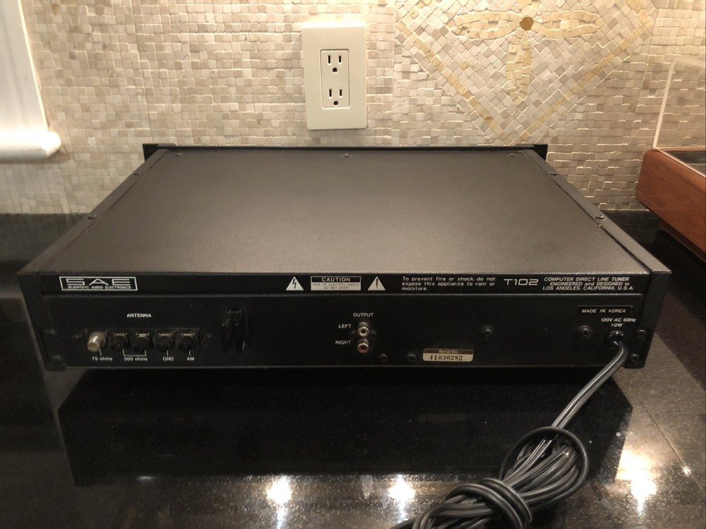 SAE T102 Computer Direct Line Digital Tuner Perfect Working Condition