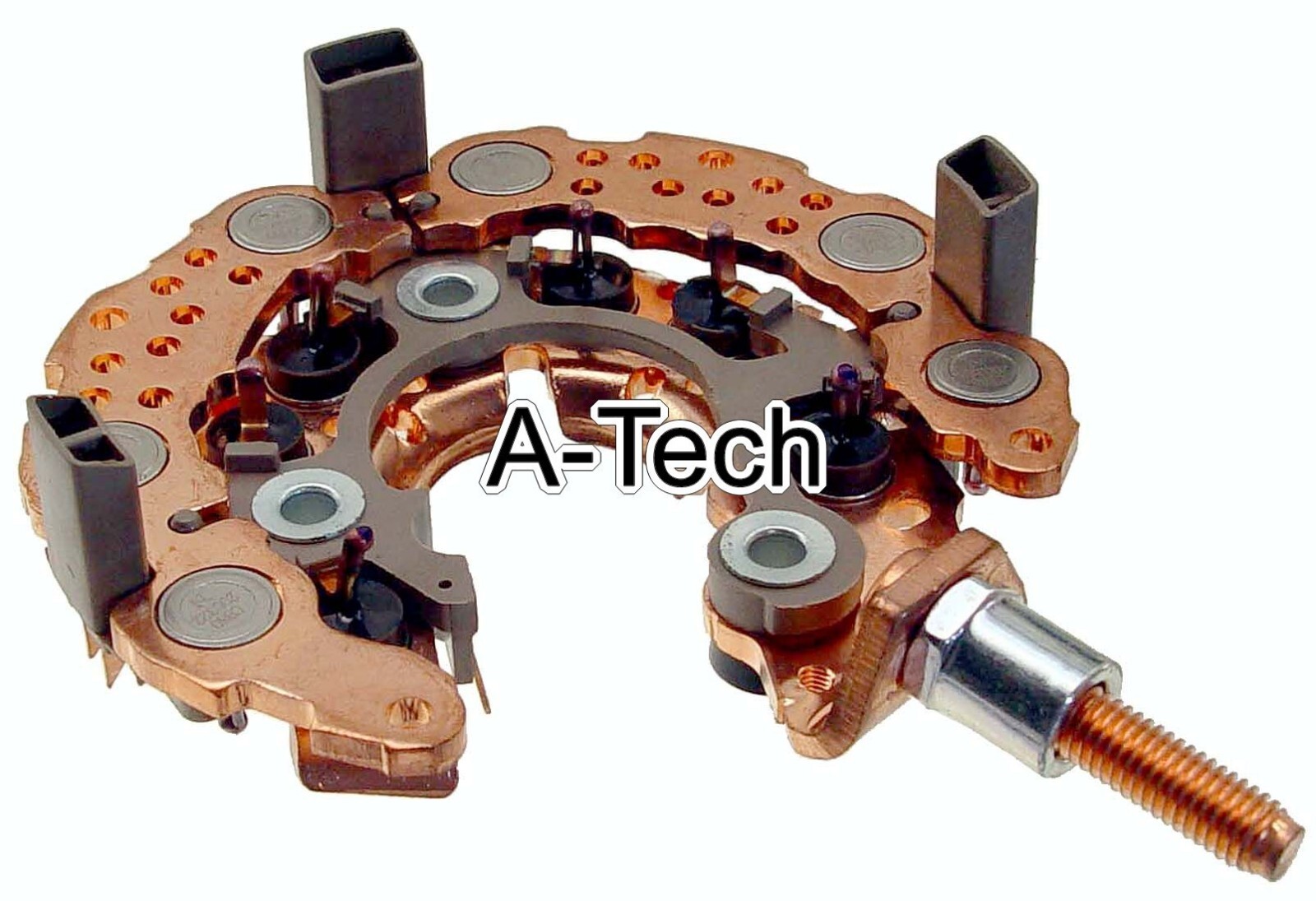 New Heavy Duty High Output Alternator Rectifier COPPER 120A-300A M8x1.25