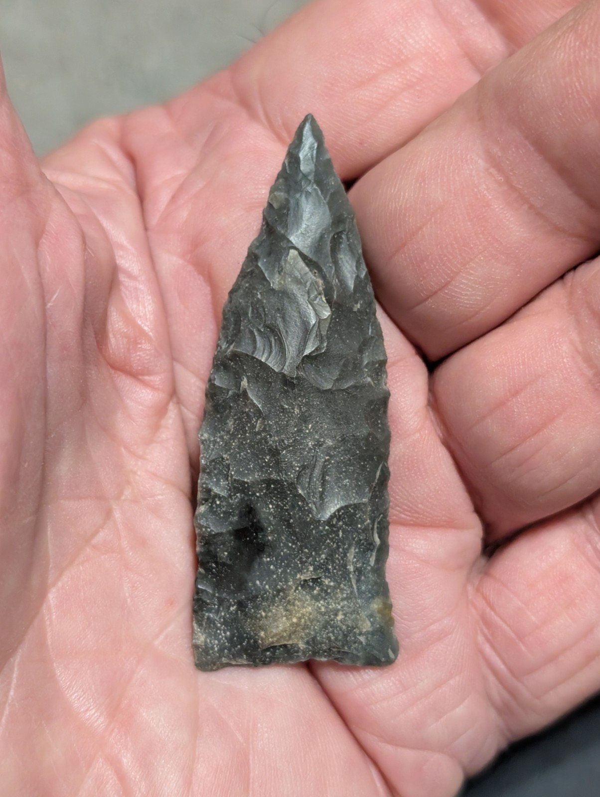 Gorgeous Copena, 2 7/16", N Ctrl Alabama, Bangor Chert, Authentic Arrowhead