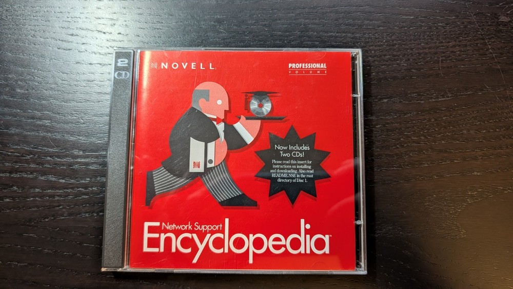 Novell Network Support Encyclopedia 2 CD's