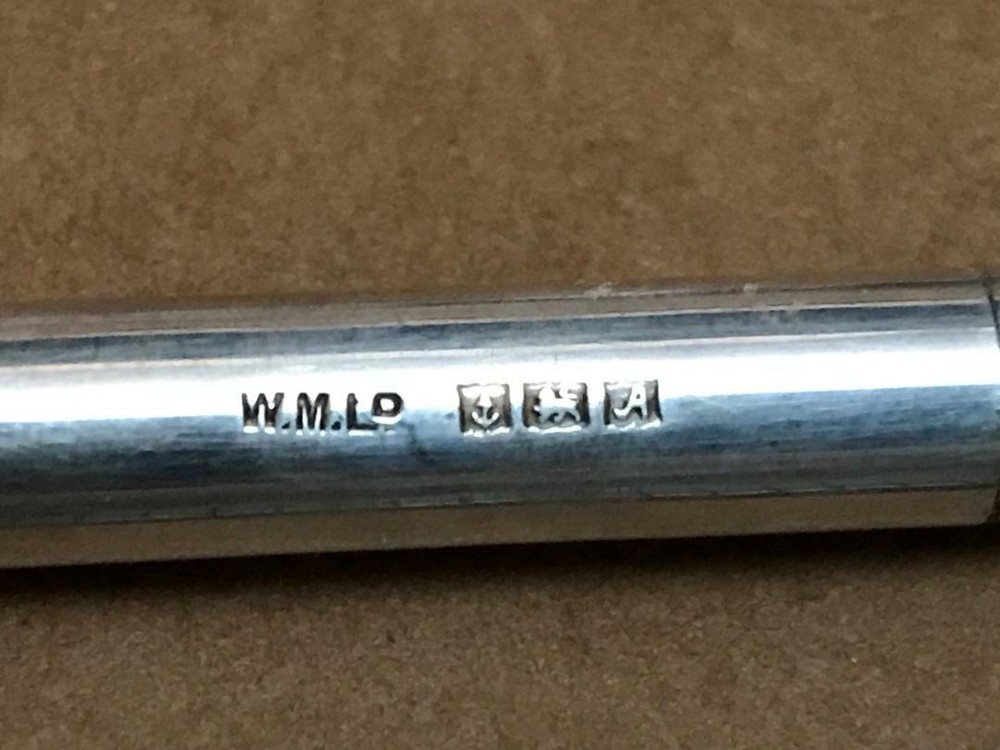 STERLING SILVER DESK Pencil holder ?? Monogrammed