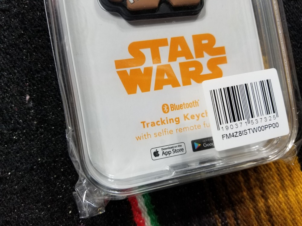 New foundmi Bluetooth Tracking Keychain Series 1 Star Wars Chewbacca