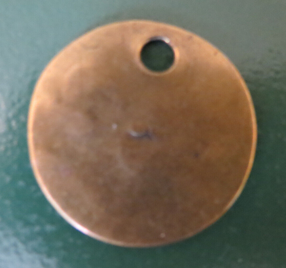 MANVERS Colliery Pit Check / Tally - MANVERS 1571