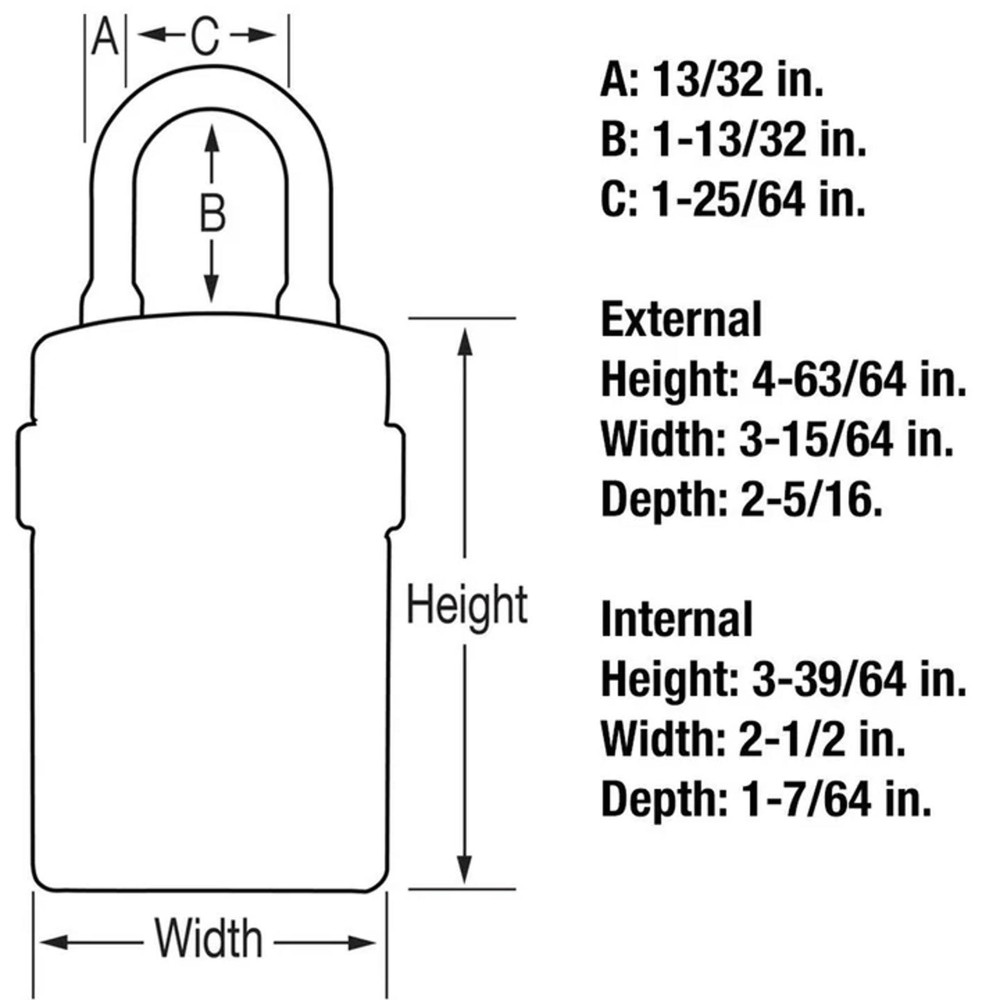 Master Lock Bluetooth Portable Lock Box Key Safe 5440EC