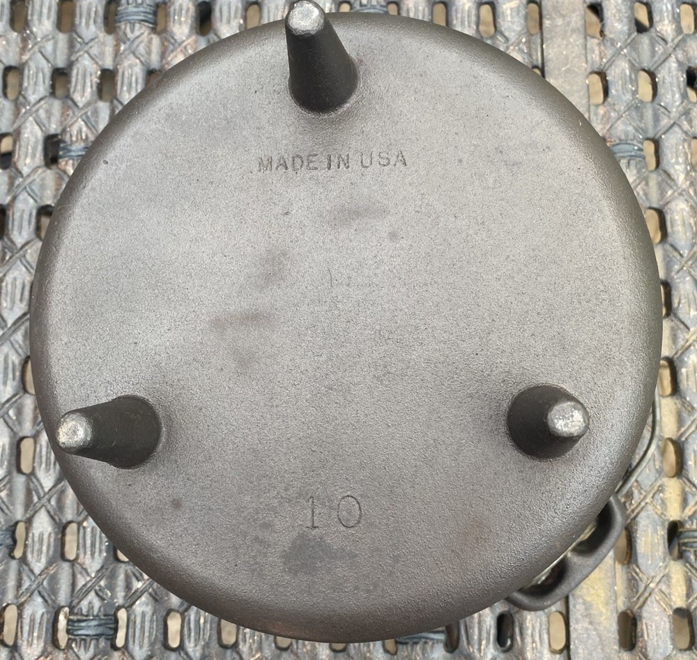 BSR 10" Cast Iron Camp Oven - RESTORED