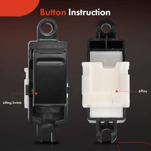 Power Window Switch Compatible with Subaru Impreza 2004, Replace# 83071FE040