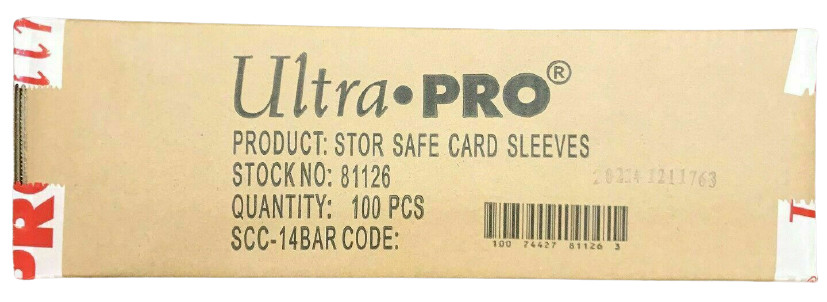 Ultra Pro Soft Penny Card Sleeves 3x4 100, 200, 300, 400, 500, 1000, 5000, 10000