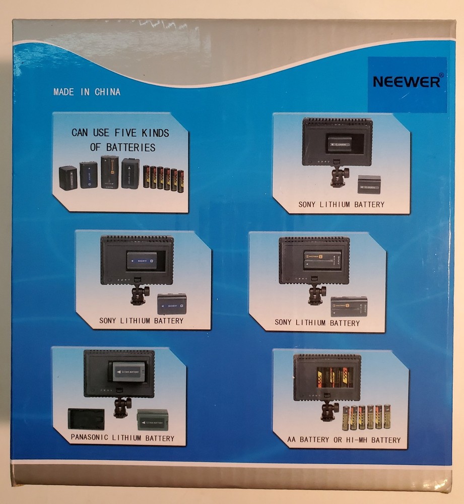 Neewer CN-160 Power Panel Digital Camera Light- 160 LED