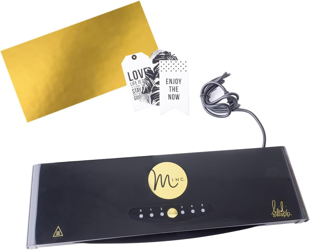 Heidi Swap Minc Foil Applicator Machine & Starter Kit-Black