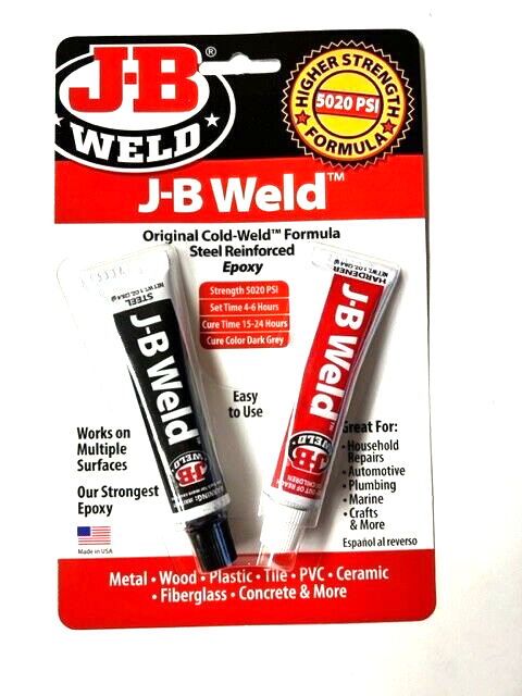 J-B Weld 8265S Original Cold-Weld Steel Reinforced Epoxy - 2 oz.