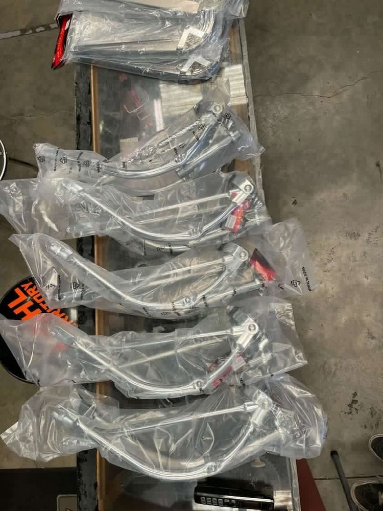 ”26" Bent Springer Fork, Lowrider Bike Basic Chrome