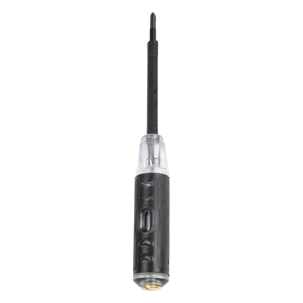 Multifunctional test pen for electricians with screwdriver functionality