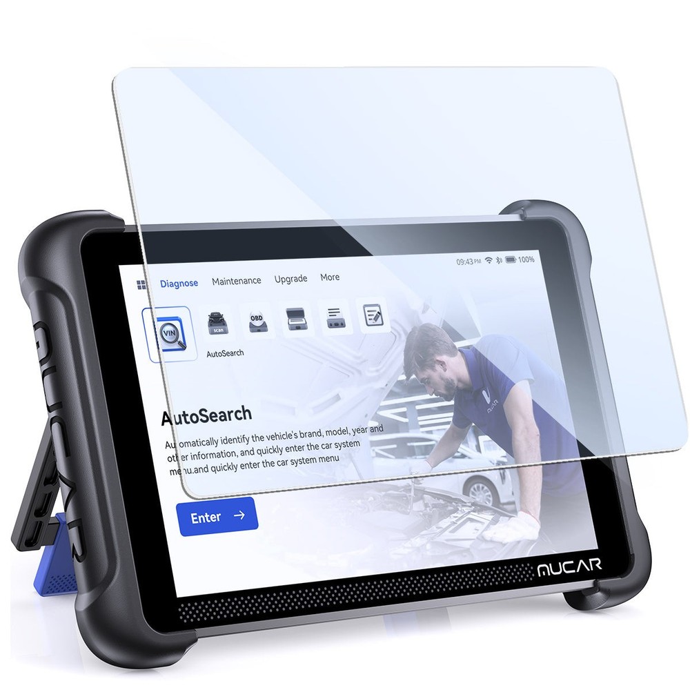 ThinkScan 689BT Car System Diagnostic Scanner ECU Coding 34+Resets W/ Protector