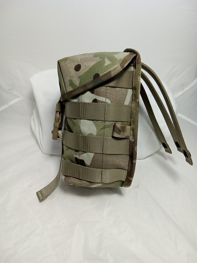 Utility pouch MTP, molle front, clip and "hook + loop" closure, molle attachment