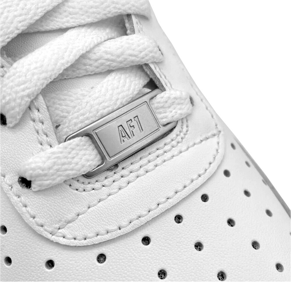 Air Force 1 Shoe Tag, New Premium Shoe Laces with AF1 Metal Tag