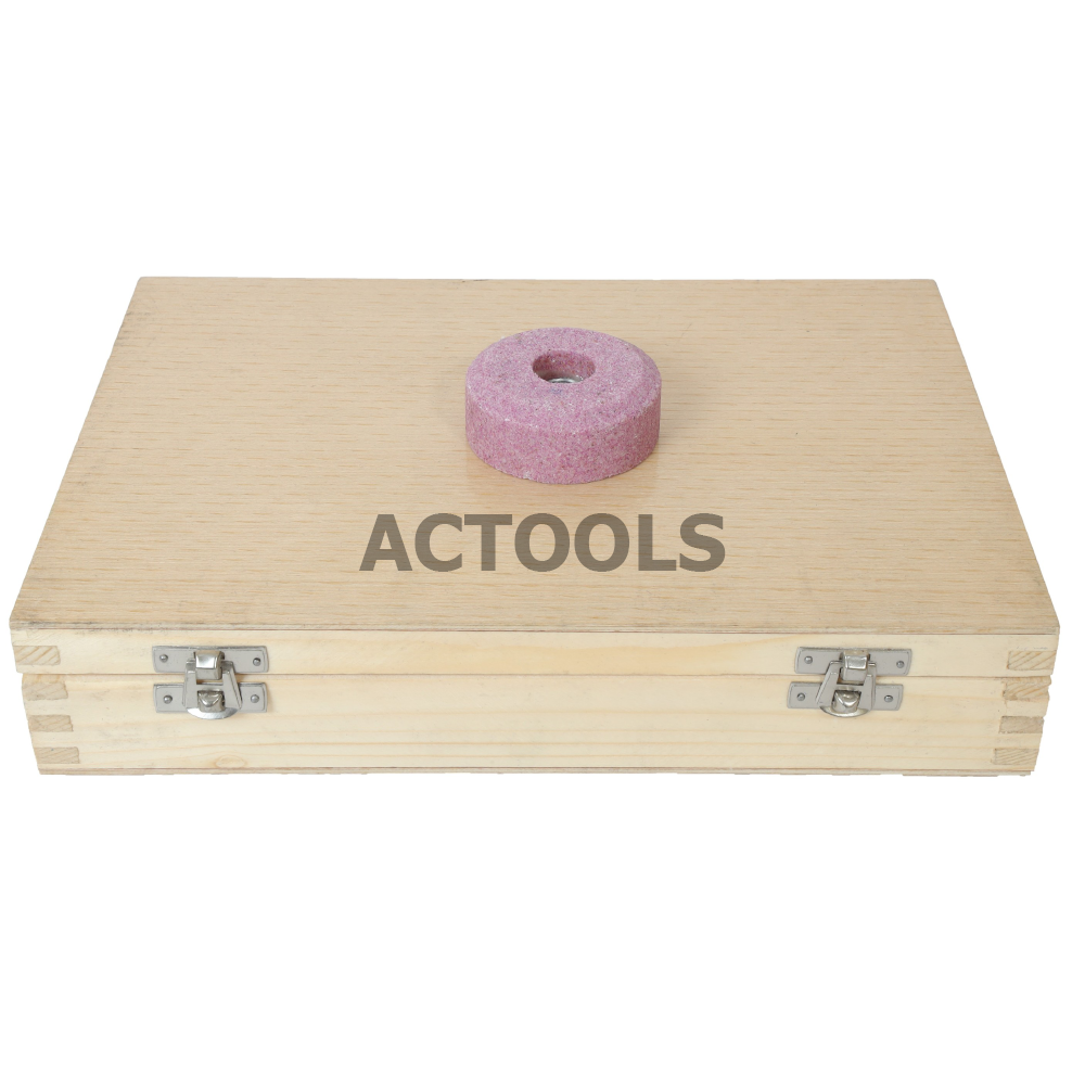 Valve Seat Grinding Stones 12 Pcs With Stone Dresser & Pilots 6pcs + 9/16 Holder