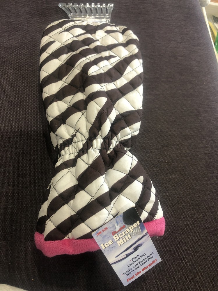 Mark Feldstein Deluxe Windshield Ice Scraper Mitt, Insulated One Size